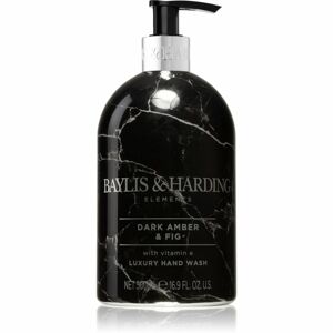 Baylis & Harding Elements Dark Amber & Fig tekuté mýdlo na ruce 500 ml
