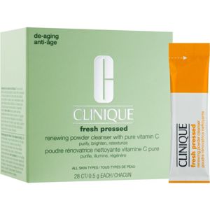 Clinique Fresh Pressed™ Renewing Powder Cleanser with Pure Vitamin C čisticí pudr s vitaminem C 28x0,5 g