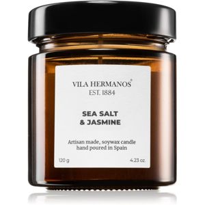 Vila Hermanos Apothecary Sea Salt & Jasmine vonná svíčka 120 g