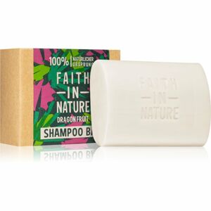 Faith In Nature Dragon Fruit organický tuhý šampon pro poškozené a barvené vlasy 85 g