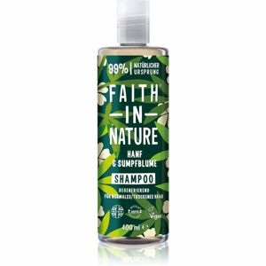 Faith In Nature Hemp & Meadowfoam obnovující šampon pro normální až suché vlasy 400 ml