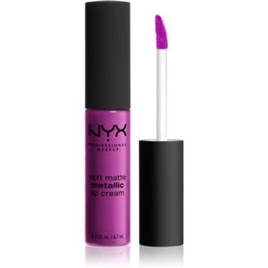 NYX Professional Makeup Soft Matte Metallic Lip Cream tekutá rtěnka s metalicky matným finišem odstín 08 Seoul 6,7 ml