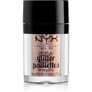 NYX Professional Makeup Glitter Goals metalické třpytky na obličej a tělo odstín 04 Goldstone 2.5 g