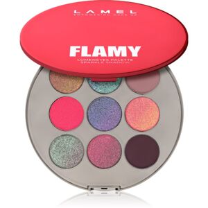 LAMEL Flamy Lumeneyes Palette paletka očních stínů 9 g