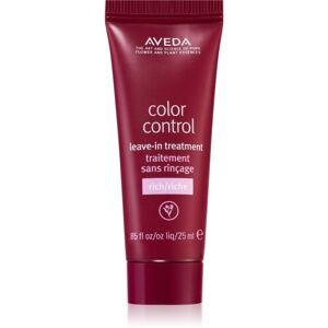 Aveda Color Control Leave-in Treatment Rich bezoplachová péče pro lesk a ochranu barvy vlasů 25 ml