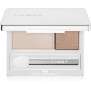 Clinique All About Shadow™ Duo Relaunch duo oční stíny odstín Ivory Bisque/Bronze Satin - Shimmer 1,7 g
