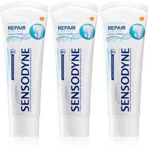 Sensodyne Repair & Protect Extra Fresh zubní pasta pro ochranu zubů a dásní 3 x 75 ml
