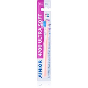 WOOM Toothbrush Junior 4700 Ultra Soft zubní kartáček pro děti od 6let ultra soft