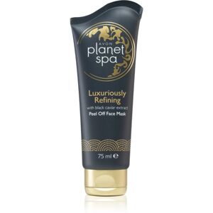 Avon Planet Spa Luxury Spa luxusní obnovující slupovací pleťová maska s výtažky z černého kaviáru 75 ml