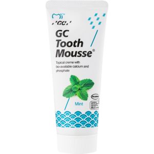 GC Tooth Mousse remineralizační ochranný krém pro citlivé zuby bez fluoridu příchuť Mint 35 ml