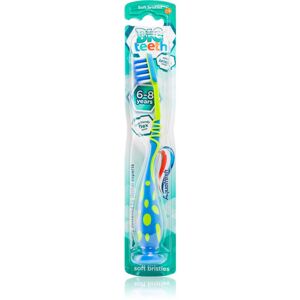 Aquafresh Big Teeth zubní kartáček pro děti soft blue/green