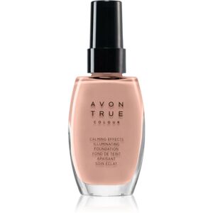 Avon True Colour zklidňující make-up pro rozjasnění pleti odstín Ivory 30 ml