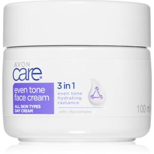 Avon Care 3 in 1 denní pleťový krém pro sjednocení barevného tónu pleti 100 ml