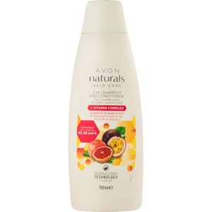 Avon Naturals Hair Care šampon a kondicionér 2 v 1 700 ml