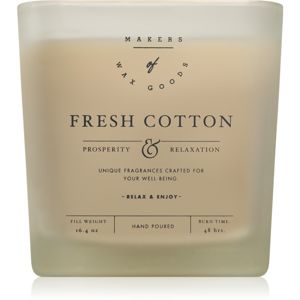 Makers of Wax Goods Fresh Cotton vonná svíčka 464,93 g