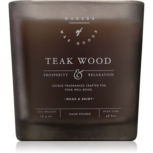Makers of Wax Goods Teak Wood vonná svíčka 464,93 g