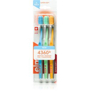 Elmex Super Soft 4360 zubní kartáček 3 ks