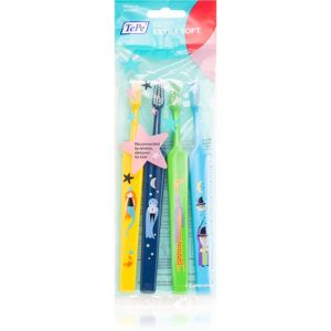 TePe Kids Extra Soft zubní kartáčky pro děti extra soft 4 ks 4 ks