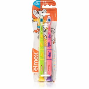 Elmex Children's Toothbrush zubní kartáček pro děti soft 3-6 years 2 ks
