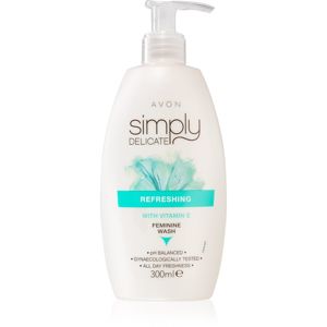 Avon Simply Delicate svěží gel pro intimní hygienu 300 ml