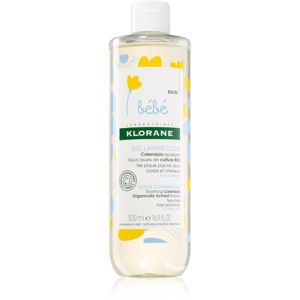 Klorane Bébé Calendula jemný mycí gel pro děti od narození 500 ml
