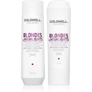 Goldwell Dualsenses Blondes & Highlights kosmetická sada (neutralizující žluté tóny)