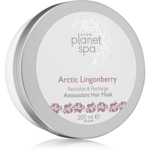 Avon Planet Spa Arctic Lingonberry hydratační maska na vlasy 200 ml