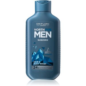Oriflame North for Men Subzero šampon a sprchový gel 2 v 1 pro muže 250 ml