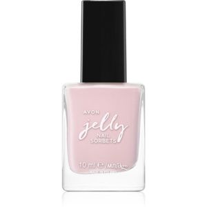 Avon Jelly dlouhotrvající lak na nehty odstín Pink Sorbet 10 ml