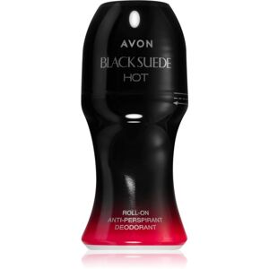 Avon Black Suede Hot deodorant roll-on pro muže 50 ml