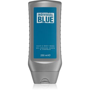 Avon Individual Blue parfémovaný sprchový gel 2 v 1 pro muže 250 ml