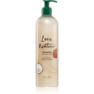 Oriflame Love Nature Organic Wheat & Coconut hydratační šampon pro suché vlasy 500 ml