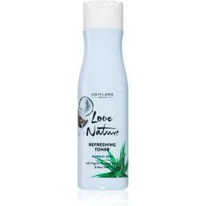 Oriflame Love Nature Aloe Vera & Coconut Water osvěžující pleťová voda s hydratačním účinkem 150 ml