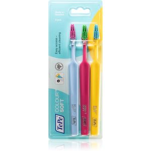 TePe Colour Soft zubní kartáčky soft 3 ks 3 ks