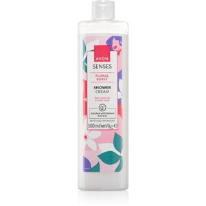 Avon Senses Floral Burst krémový sprchový gel 500 ml