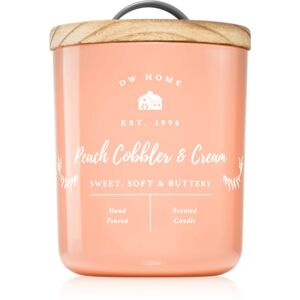 DW Home Farmhouse Peach Cobbler & Cream vonná svíčka 240 g