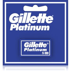 Gillette Platinum Double Edge náhradní žiletky 5 ks