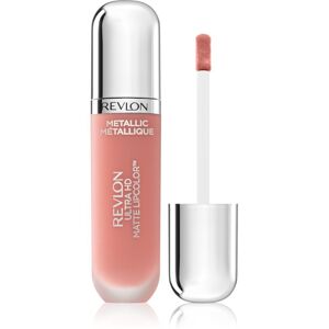 Revlon Cosmetics Ultra HD Metallic Matte Lipcolor™ metalická tekutá rtěnka s matným efektem odstín 690 Gleam 5,9 ml