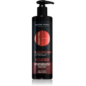 EUGÈNE PERMA Essential Keratin Frizz Control šampon pro kudrnaté a vlnité vlasy 400 ml