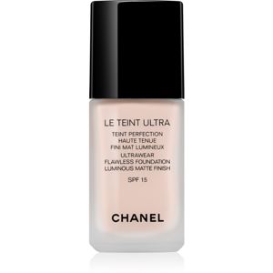 Chanel Le Teint Ultra dlouhotrvající matující make-up SPF 15 odstín 12 Beige Rosé 30 ml