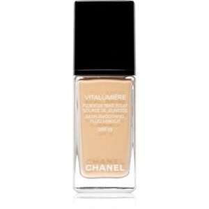 Chanel Vitalumière Satin tekutý make-up odstín 20 Clair (SPF 15) 30 ml