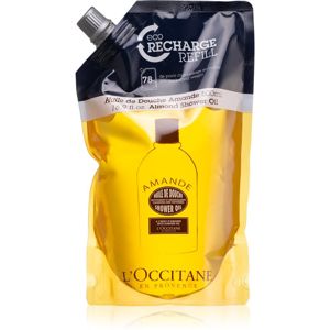 L’Occitane Amande sprchový olej náhradní náplň 500 ml