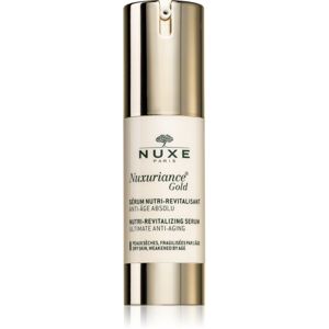 Nuxe Nuxuriance Gold revitalizační pleťové sérum s vyživujícím účinkem 30 ml