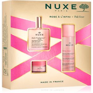 Nuxe Set 2023 Pink Fever vánoční dárková sada (na obličej, tělo a vlasy)