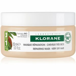 Klorane Cupuaçu Bio Bio regenerační maska na vlasy pro velmi suché vlasy 150 ml