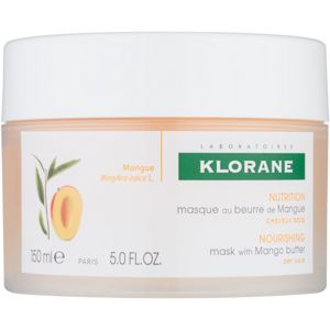 Klorane Mango vyživující maska pro suché a poškozené vlasy 150 ml