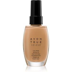 Avon True Colour zklidňující make-up pro matný vzhled odstín Cream 30 ml