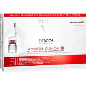 Vichy Dercos Aminexil Clinical 5 cílená péče proti vypadávání vlasů pro ženy 21x6 ml
