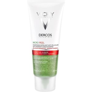 Vichy Dercos Micro Peel peelingový šampon proti lupům 200 ml