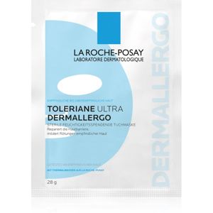 La Roche-Posay Toleriane Ultra Dermallergo plátýnková maska s hydratačním a zklidňujícím účinkem pro citlivou pleť 28 g